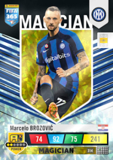 Marcelo Brozovic Internazionale Milano 2023 FIFA 365 Magician #314